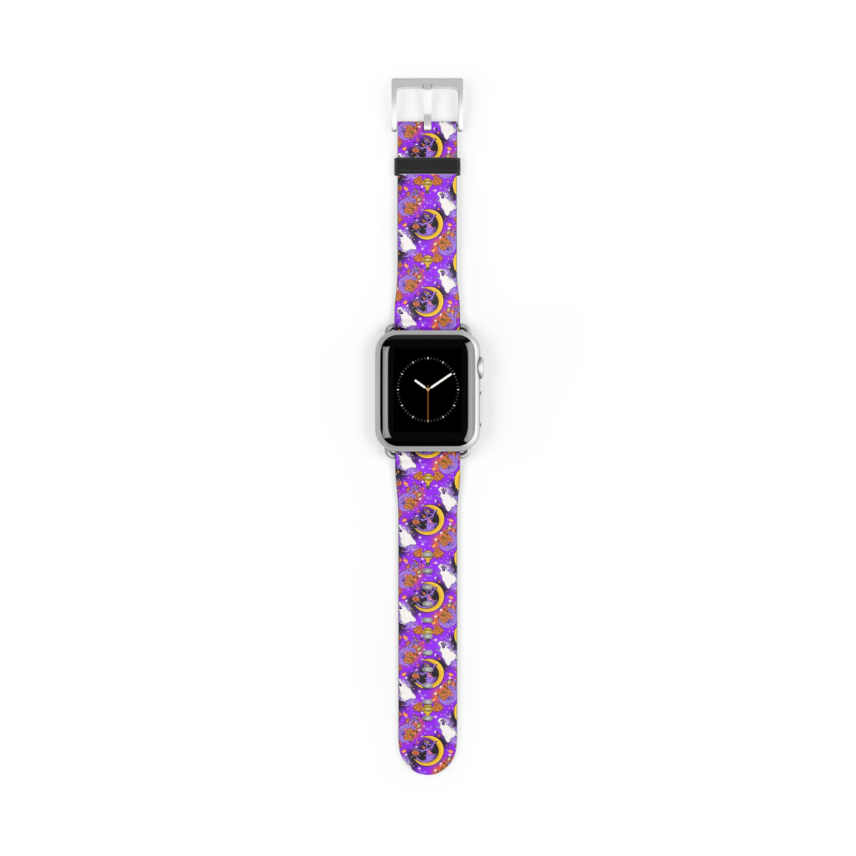 Figment on the Moon Purple Whimsical Watch Band - Apple