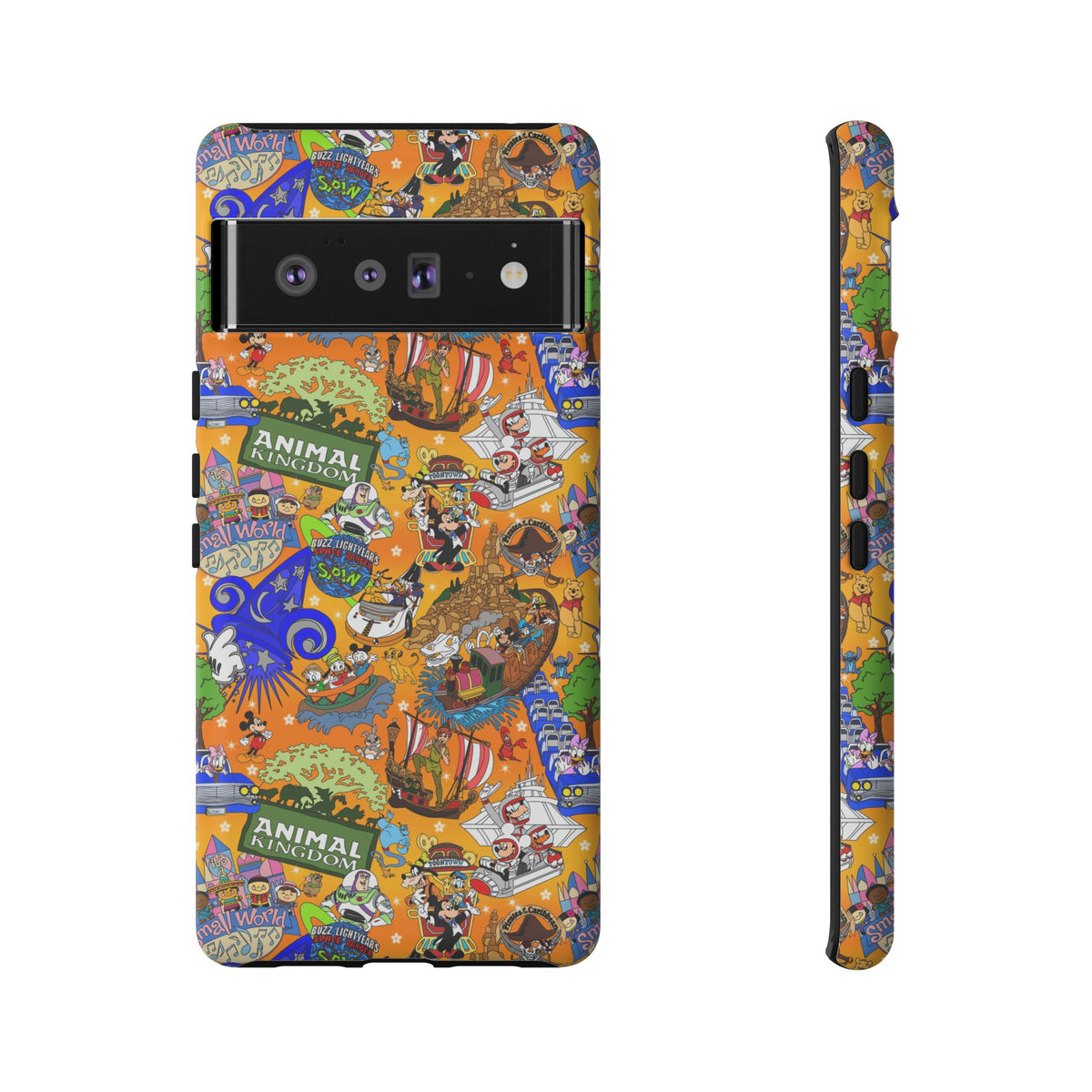 Four Parks Ride Collage Ready Cell Phone Tech Case