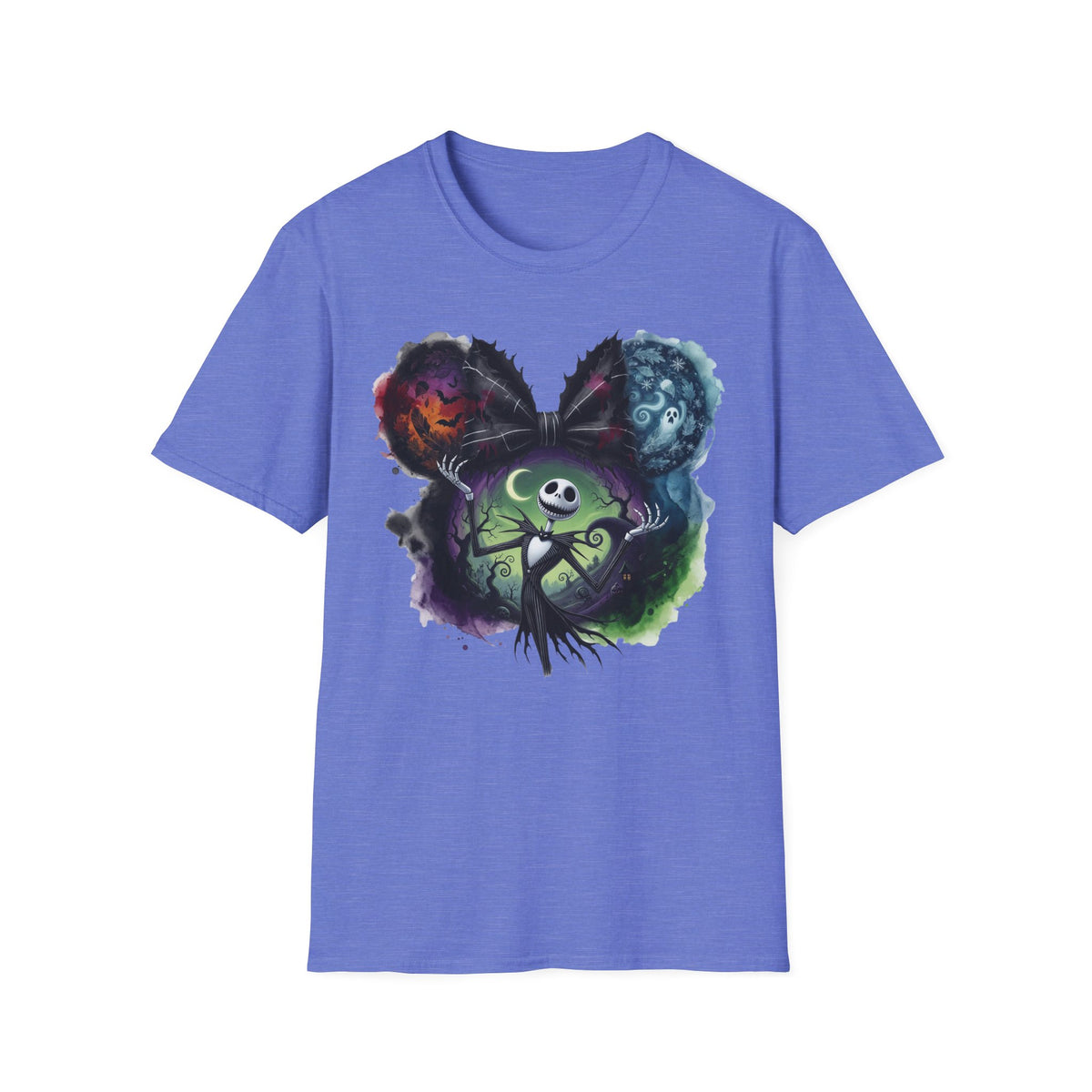 TNBC - Jack Skellington's Pumpkin King Vignette Unisex Graphic Tee