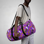 Figment on the Moon Purple Travel Duffel Bag