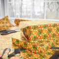 Tangerine Treat Orange Bird Wrapping Paper Roll