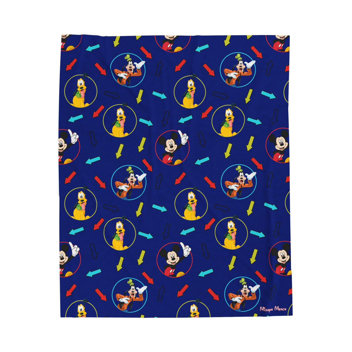 Character Arrows Velveteen Plush Blanket