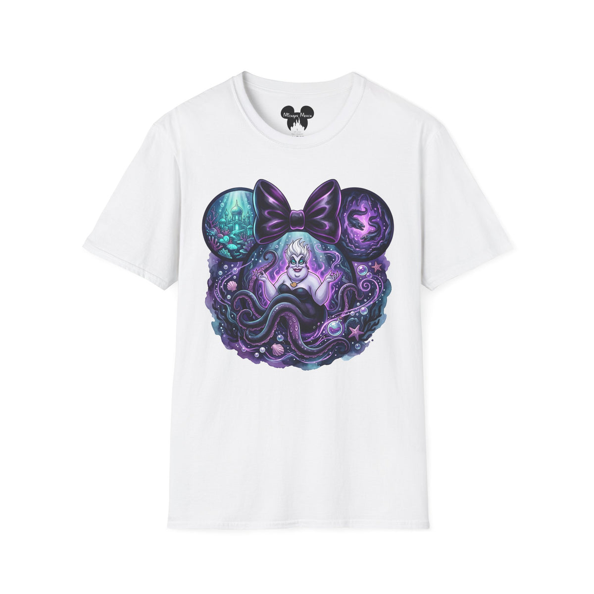 Disney Villains - Ursula's Sea Witch Vignette Unisex Graphic Tee