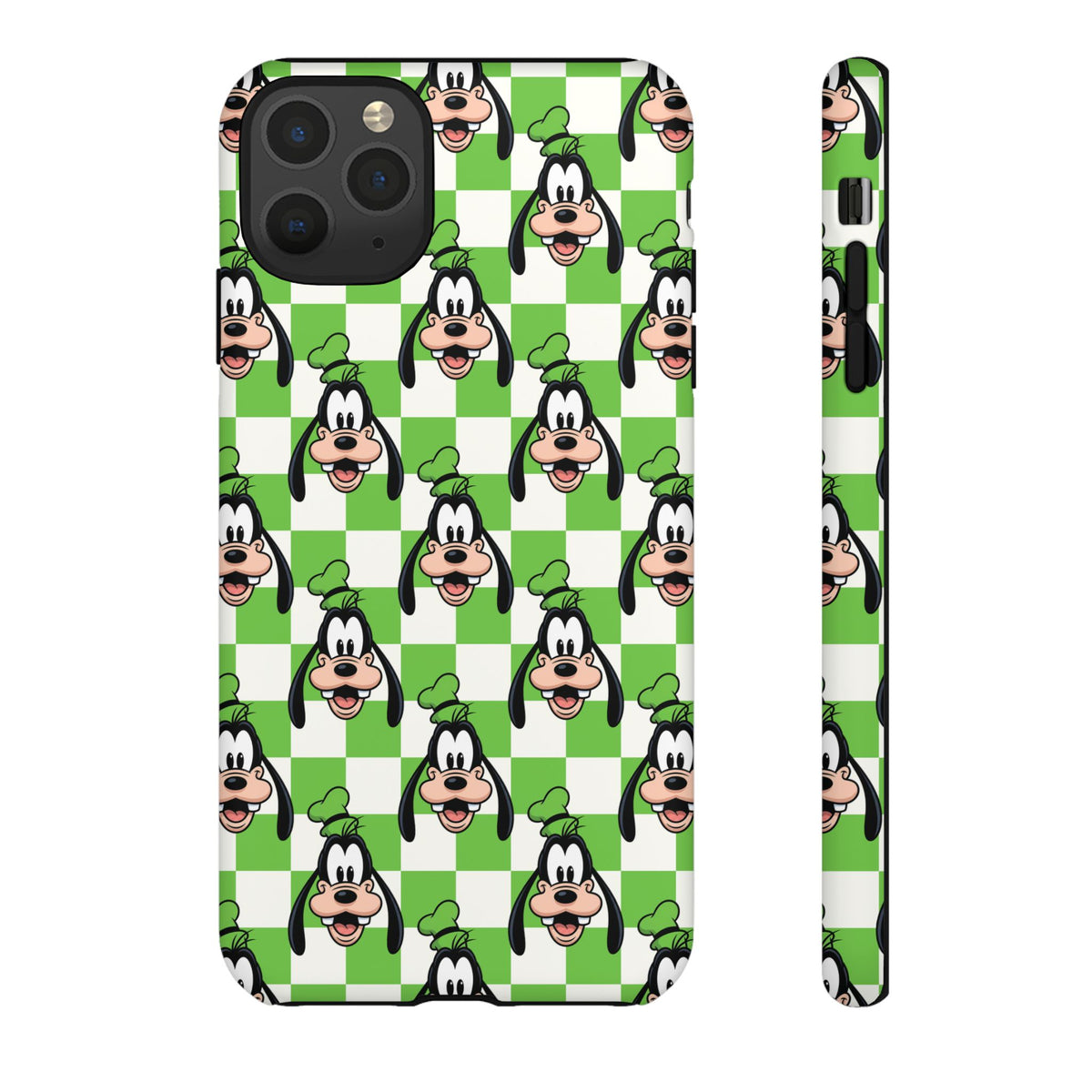 Green Checkerboard Goofy Resort Ready Cell Phone Tech Case