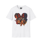 Lion King - Scar's Fiery Polka Dot Vignette Unisex Graphic Tee