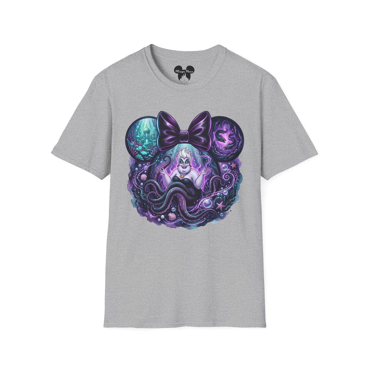 Disney Villains - Ursula's Sea Witch Vignette Unisex Graphic Tee