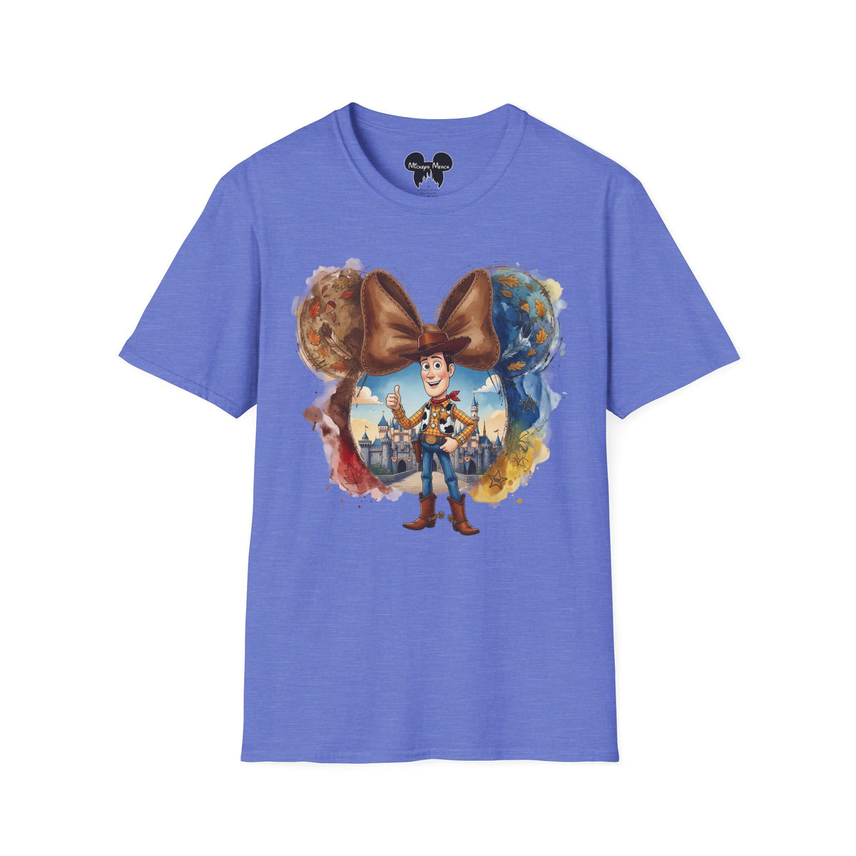 Toy Story - Woody's Cowboy Kingdom Vignette Unisex Graphic Tee
