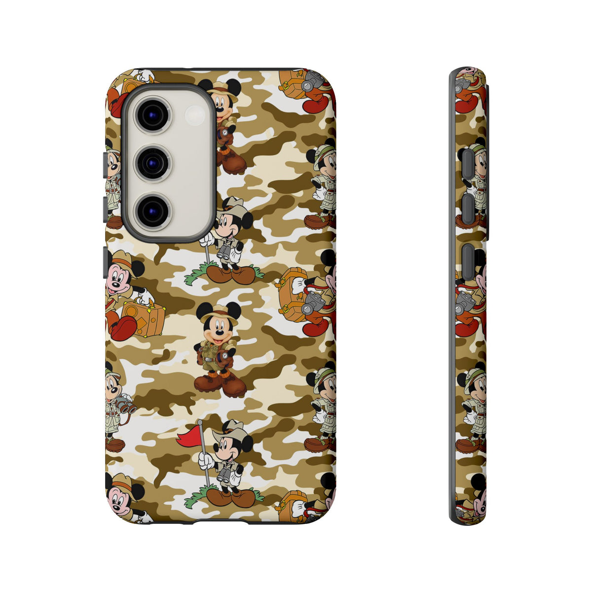 Jungle Camo Mickey Resort Ready Cell Phone Tech Case