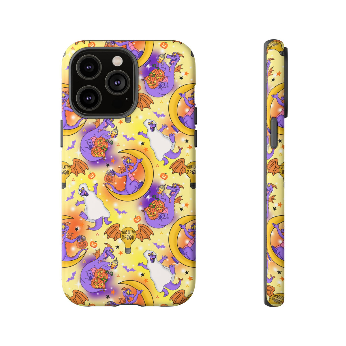 Figment on the Moon Yellow Resort Ready Cell Phone Tech Case