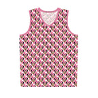 Pink Checkerboard Minnie Park Performance Tank Top