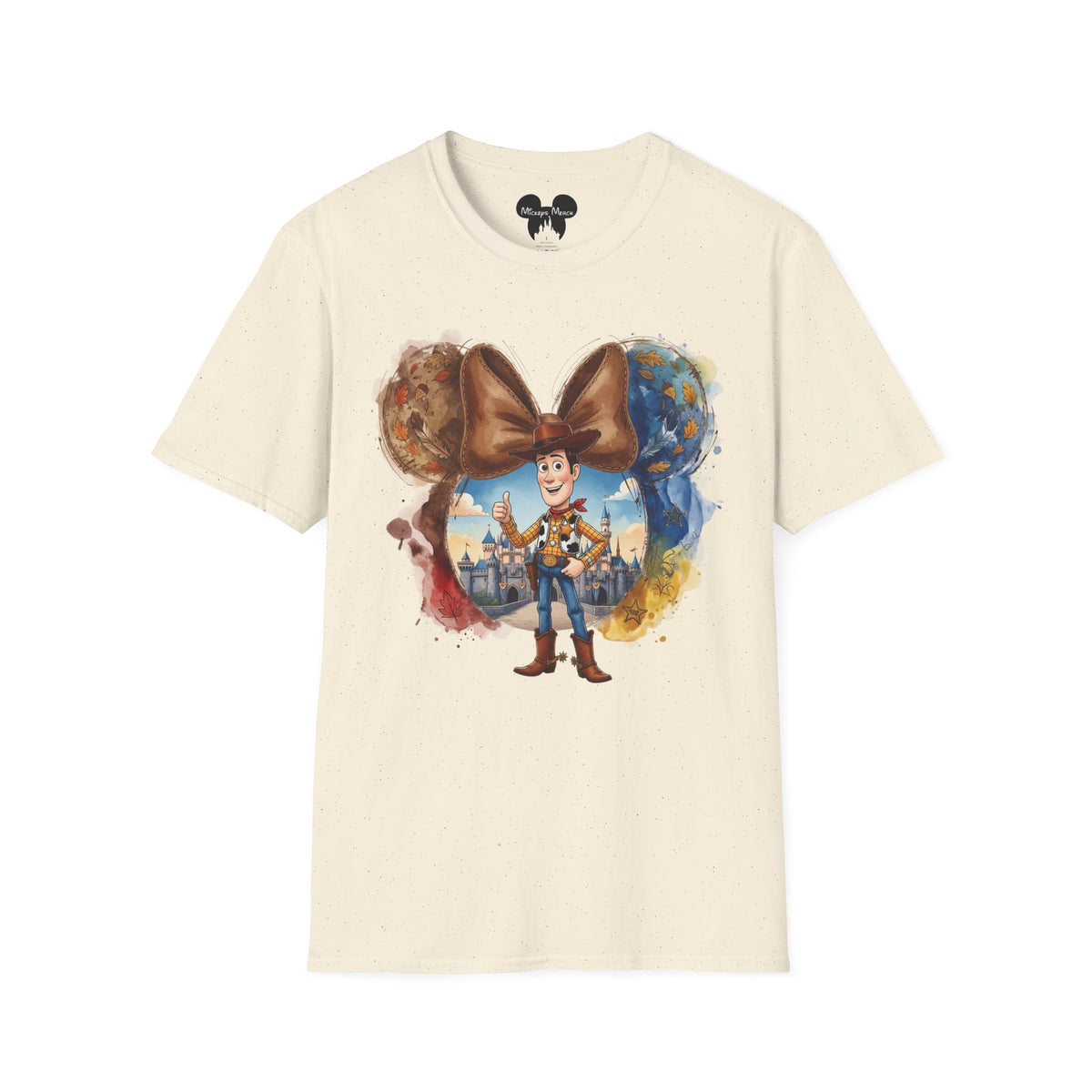 Toy Story - Woody's Cowboy Kingdom Vignette Unisex Graphic Tee