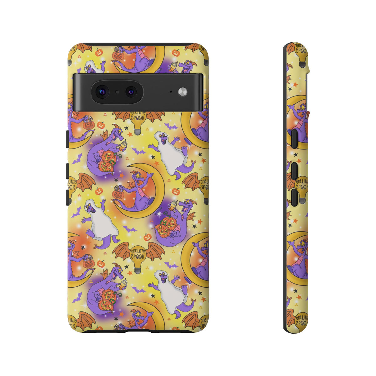 Figment on the Moon Yellow Resort Ready Cell Phone Tech Case