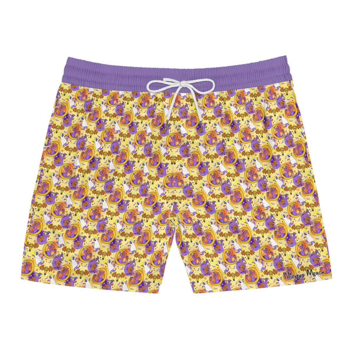 Figment on the Moon Yellow Swim Trunks