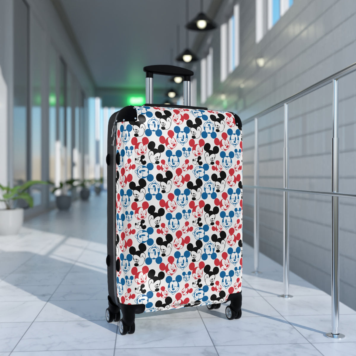 Emoji Mickey Polycarbonate Suitcase
