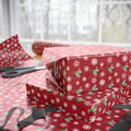 Minnie's Christmas Holiday Flurries Wrapping Paper Roll