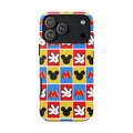 Checkerboard Mickey Hands Resort Ready Cell Phone Tech Case