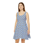 Blue Checkerboard Donald Sundress