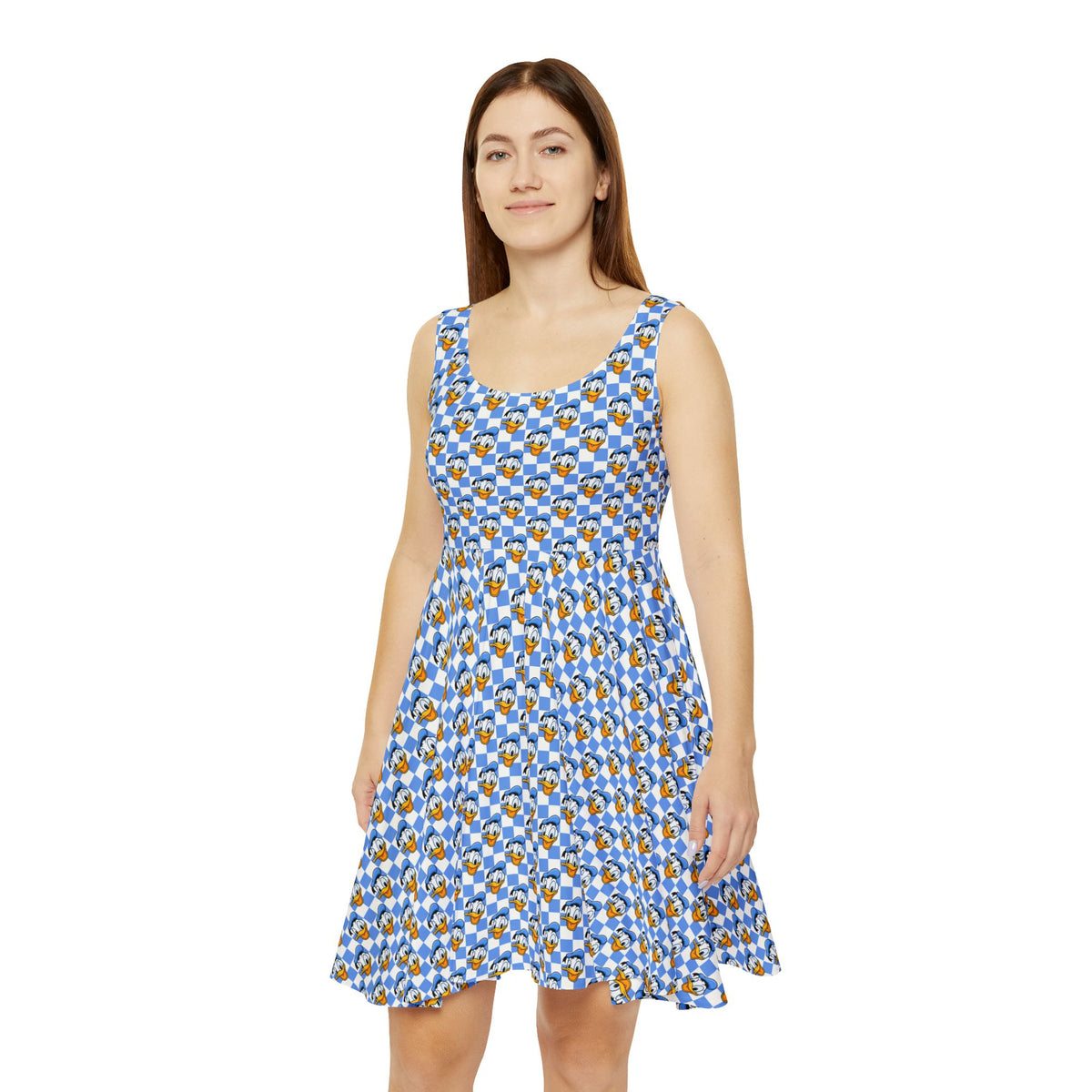 Blue Checkerboard Donald Sundress