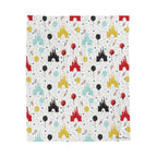 Castle Celebration Velveteen Plush Blanket