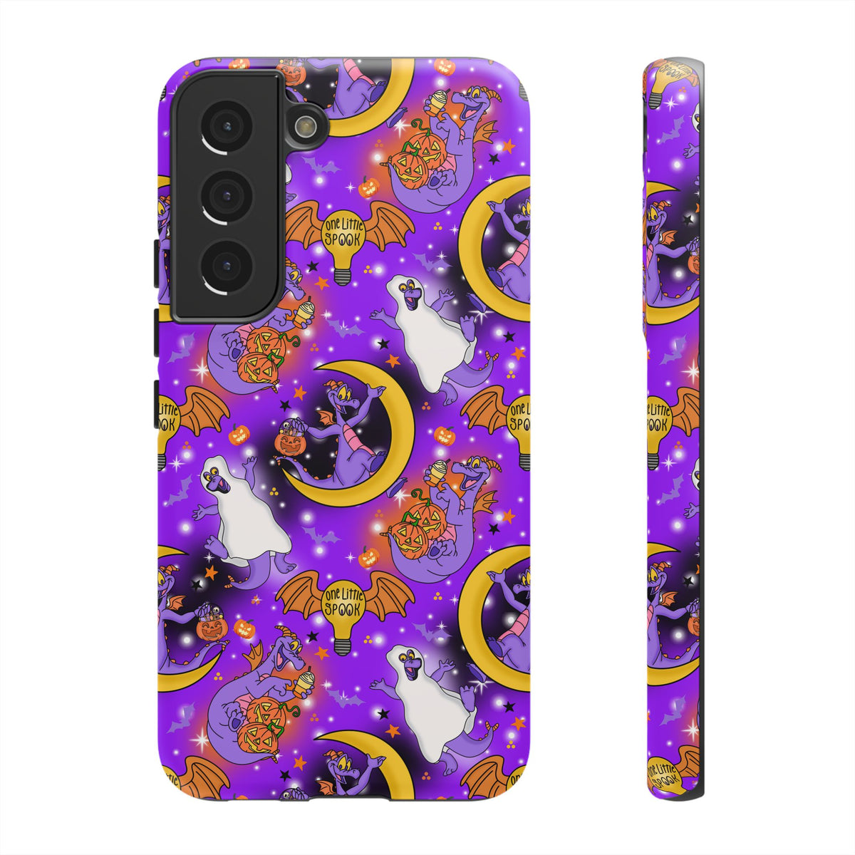 Figment on the Moon Purple Resort Ready Cell Phone Tech Case