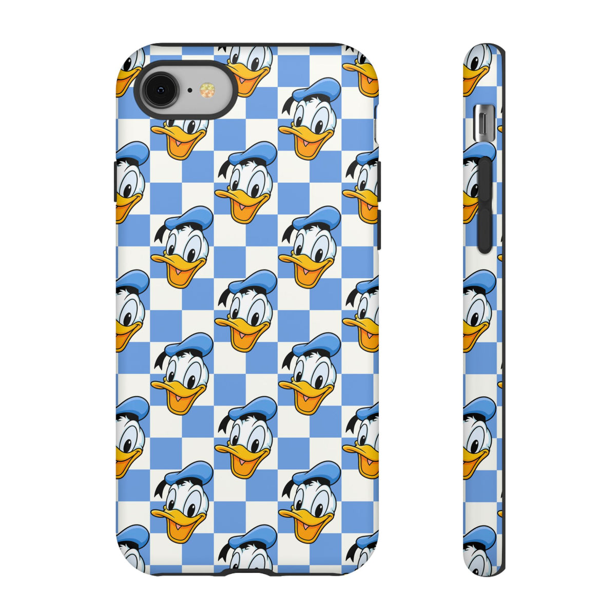 Blue Checkerboard Donald Resort Ready Cell Phone Tech Case