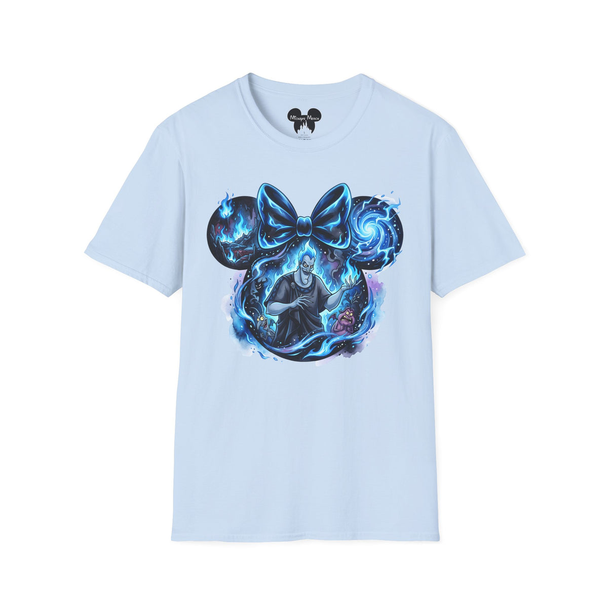Disney Villains - Neon Hades Vignette Unisex Graphic Tee