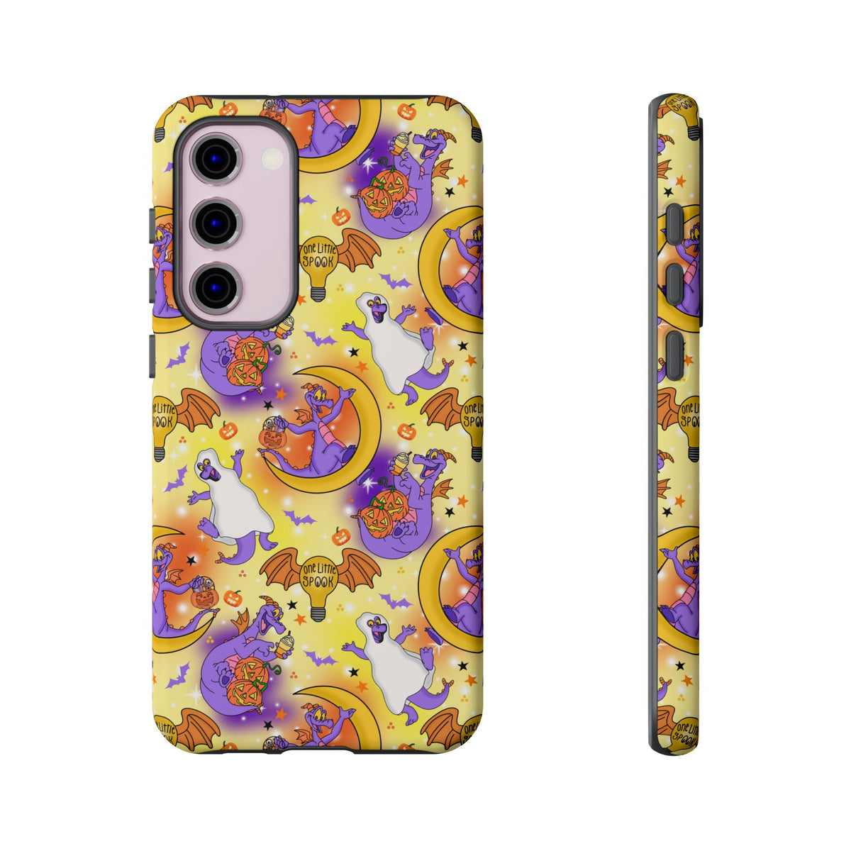 Figment on the Moon Yellow Resort Ready Cell Phone Tech Case
