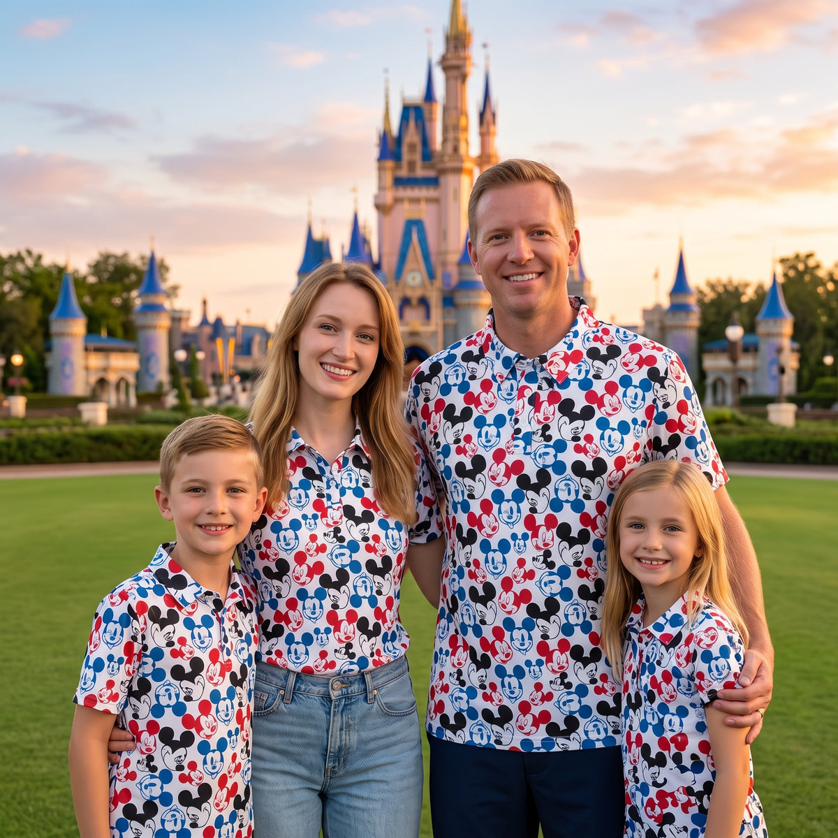 Emoji Mickey Performance Polo Shirt