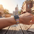 Checkerboard Mickey Hands Whimsical Watch Band - Apple