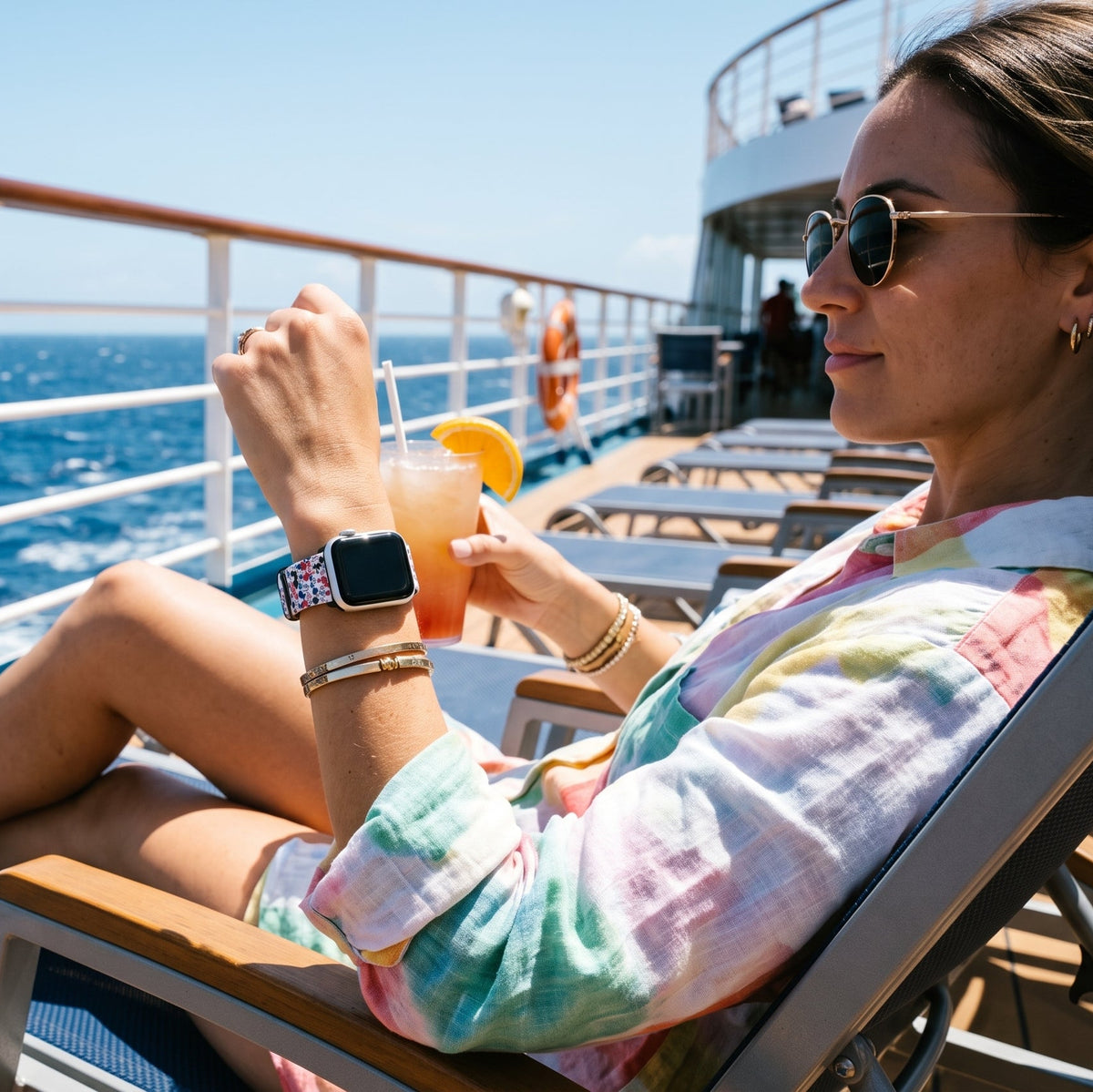 Emoji Mickey Whimsical Watch Band - Apple