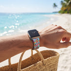 Colorblock Mickey Whimsical Watch Band - Apple