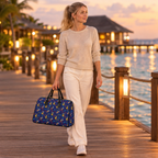 Character arrows bag evening boardwalk