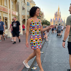 Checkerboard Mickey Hands natural Main Street movement