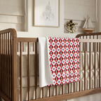 DCL Mickey blanket in an ivory coastal nursery