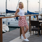 DCL Mickey skirt at resort marina