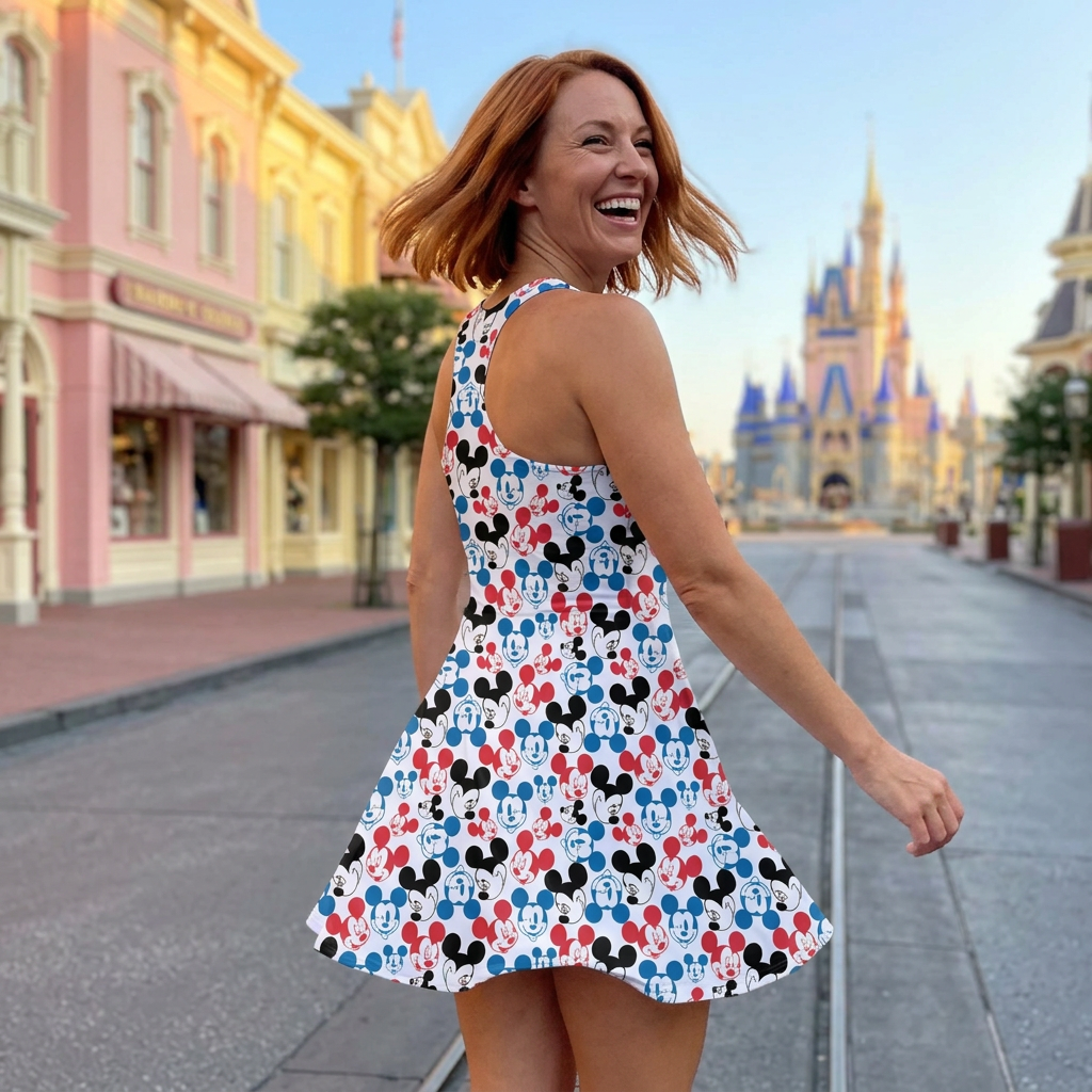 Emoji Mickey Main Street twirl