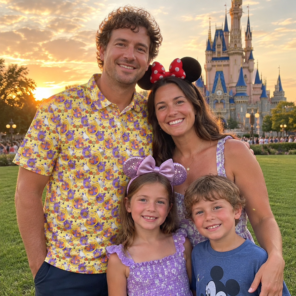 Family castle sunset, Figment polo