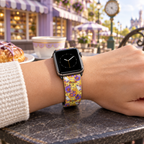 Figment watchband at a Main Street patisserie
