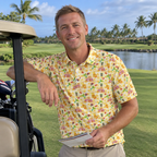 Golf cart scorecard candid