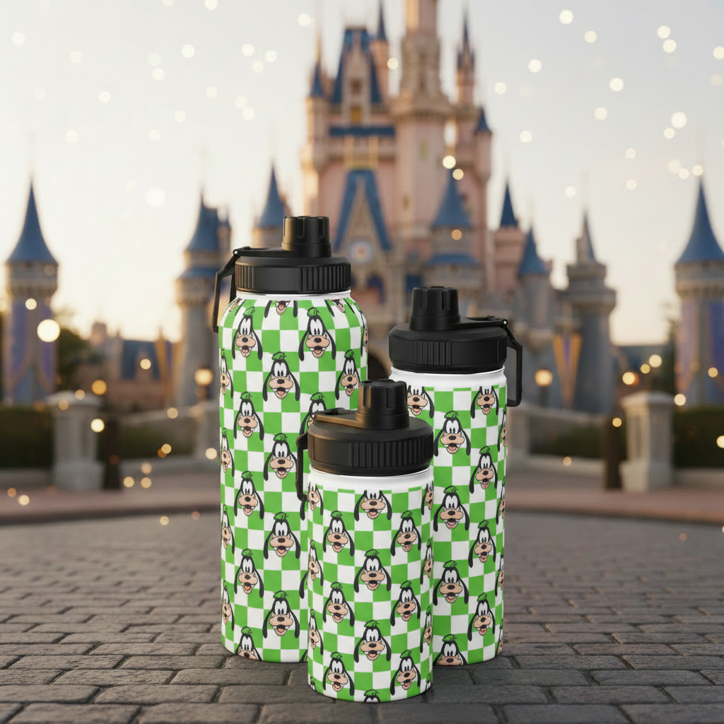 Goofy Checkerboard Bottles Hero