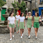 Green Checkerboard Goofy coordinating group