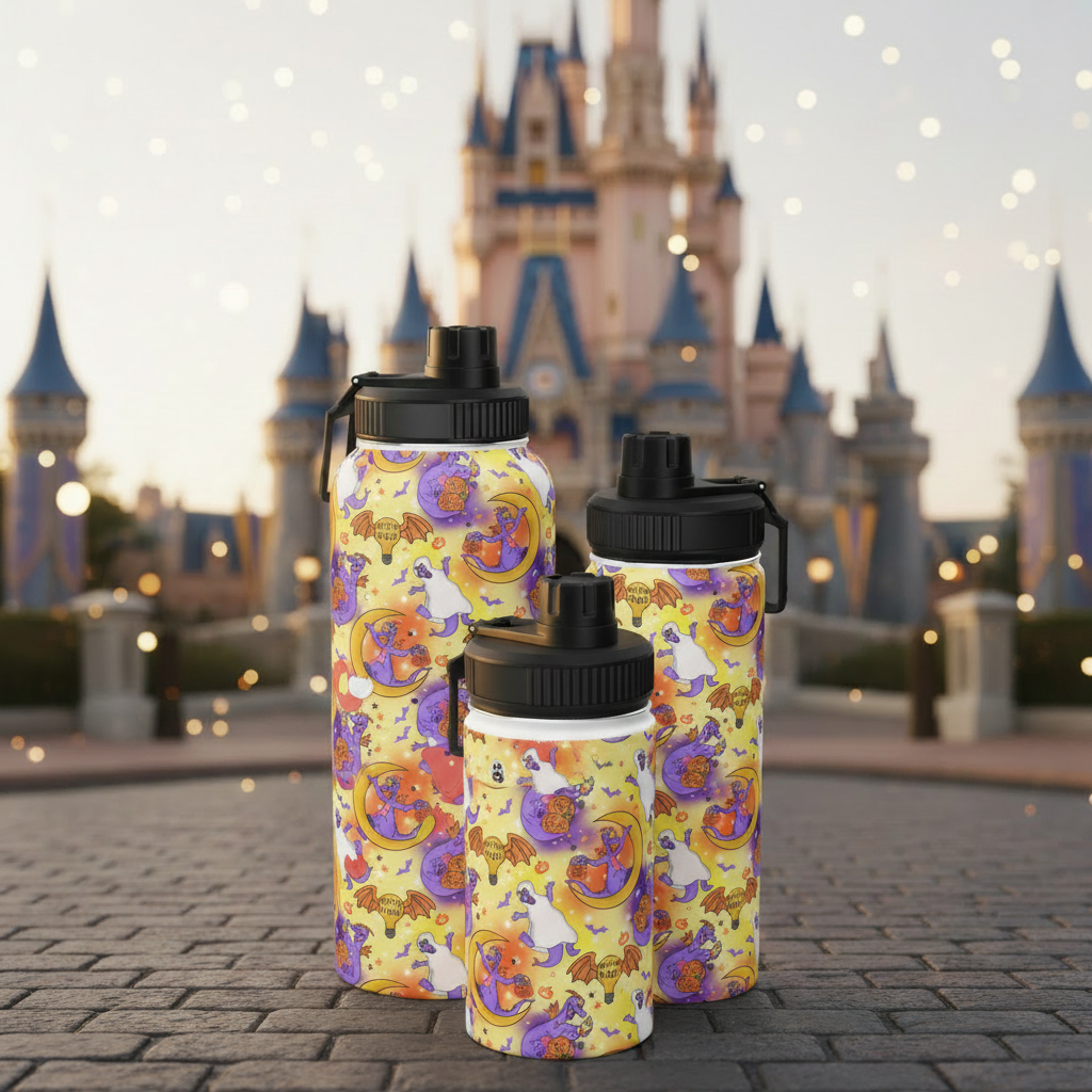 Halloween Figment Yellow - Castle Template