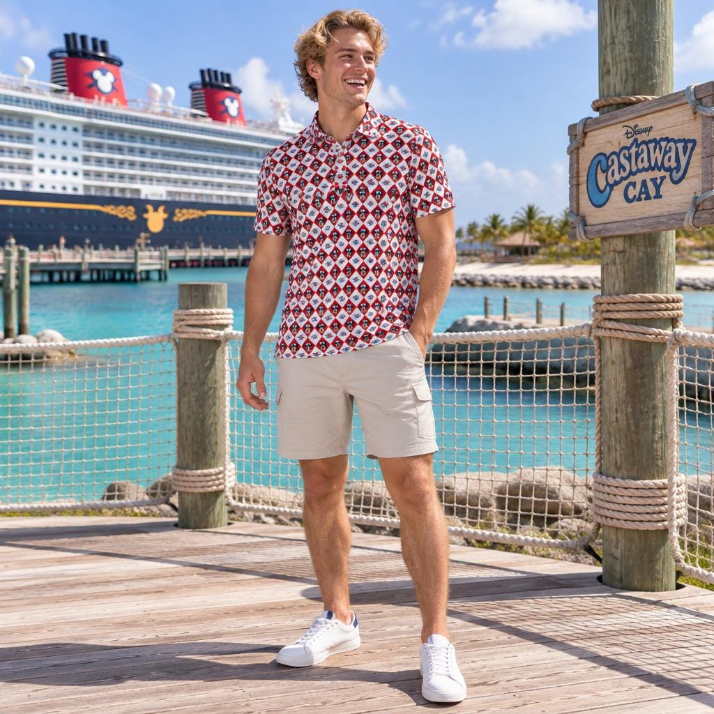 DCL Mickey Performance Polo Shirt