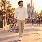 Mickey Hands bag Main Street candid