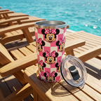 Minnie tumbler on a cruise deck sun lounger