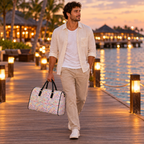 Pink autograph bag evening boardwalk