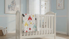 Character Autographs on Blue Happily Ever After Baby Blanket