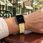 Tiki Room watchband at a retro Main Street café