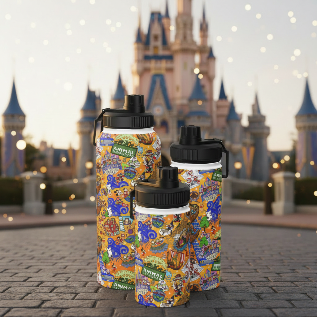 WDW Park Map Bottles Hero